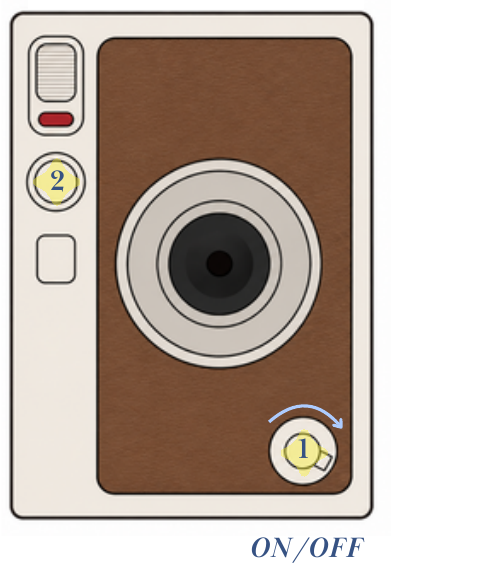 Instax Mini Evo camera - taking photos